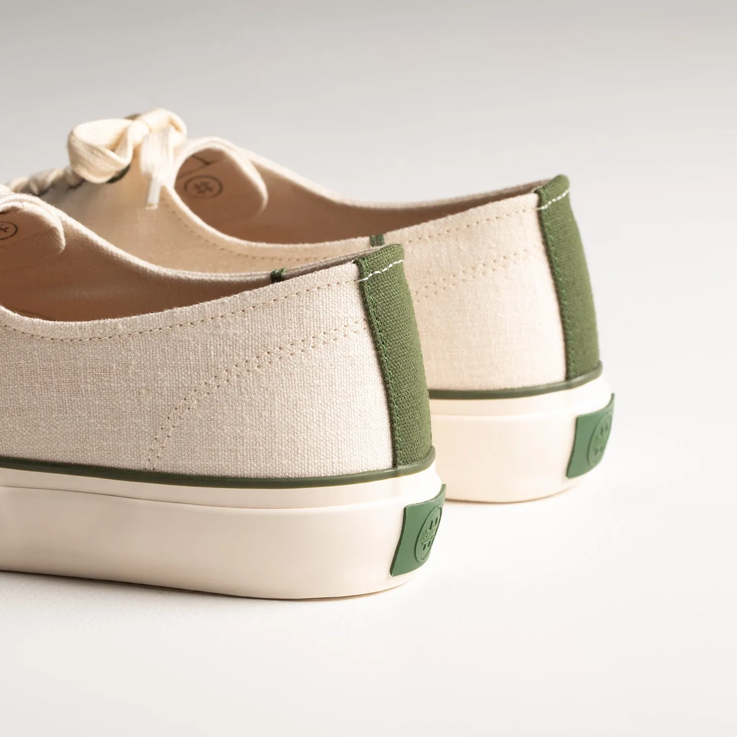 Asuwere x Collective Canvas Hemp Ecru/Green