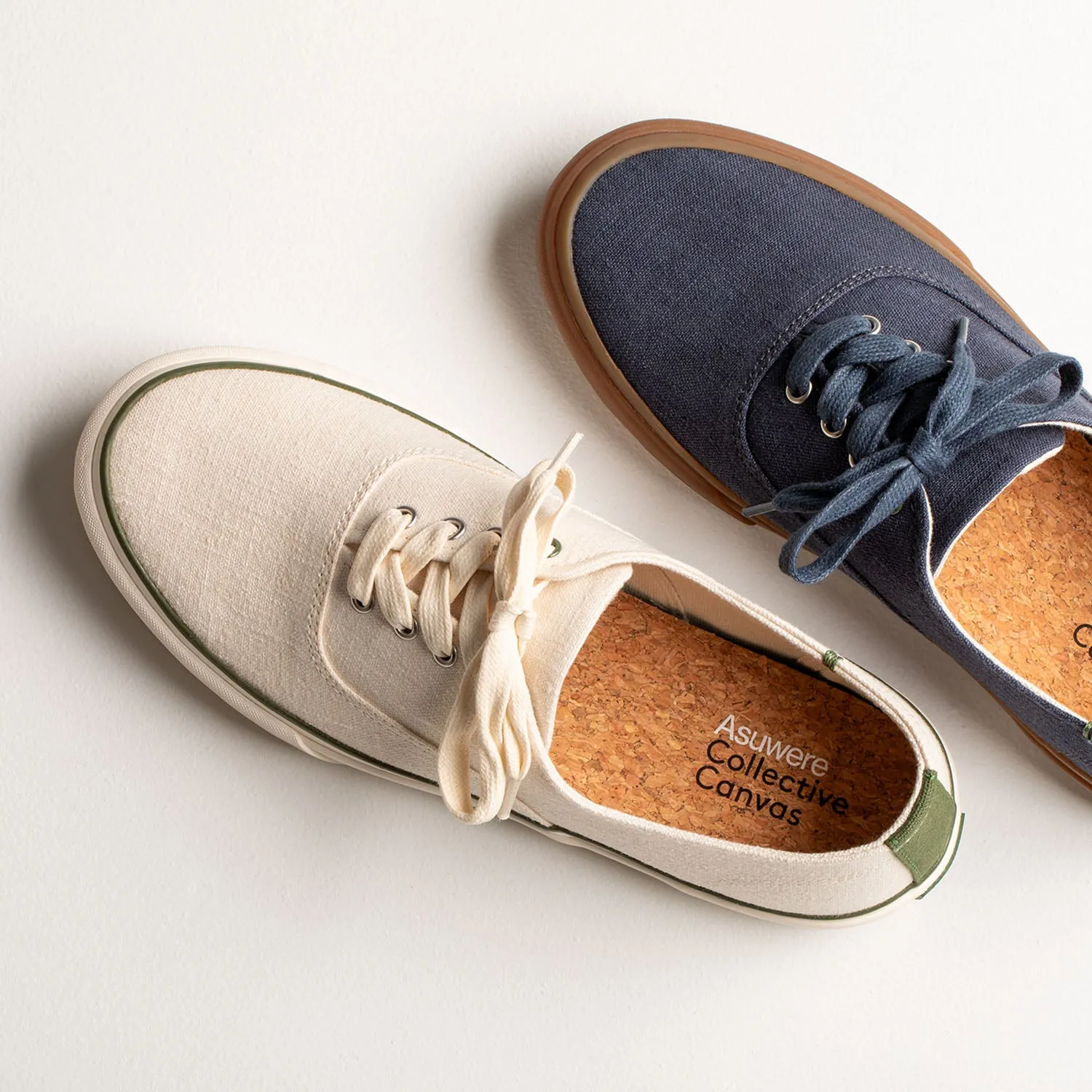 Asuwere x Collective Canvas Hemp Ecru/Green