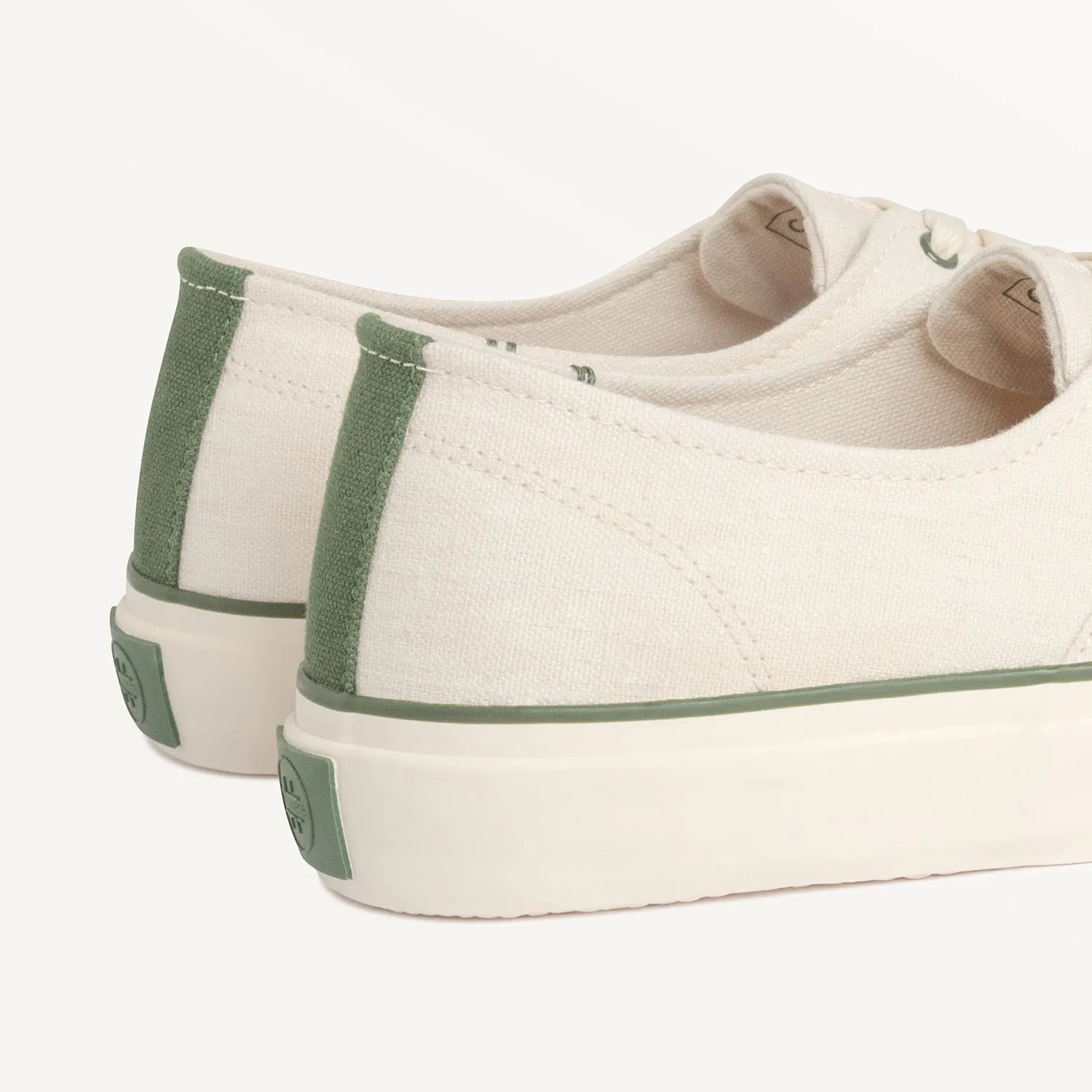 Asuwere x Collective Canvas Hemp Ecru/Green