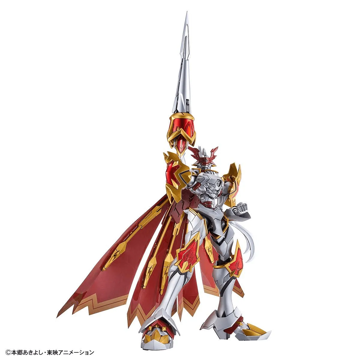 Bandai Digimon Dukemon / Gallantmon Amplified Figure-rise Model Kit