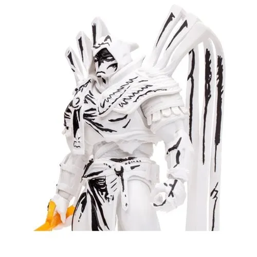 DC Multiverse Azrael Curse of the White Knight Sketch Gold Label 7-Inch Action Figure - Entertainment Earth Exclusive