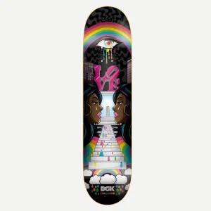 DGK Ghetto Psych Williams Skateboard Deck - 8.06"