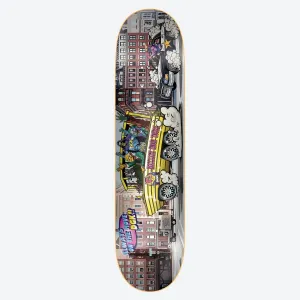 DGK Hood Tours Mazzari Twin Tail Skateboard Deck - 8.25" Multi