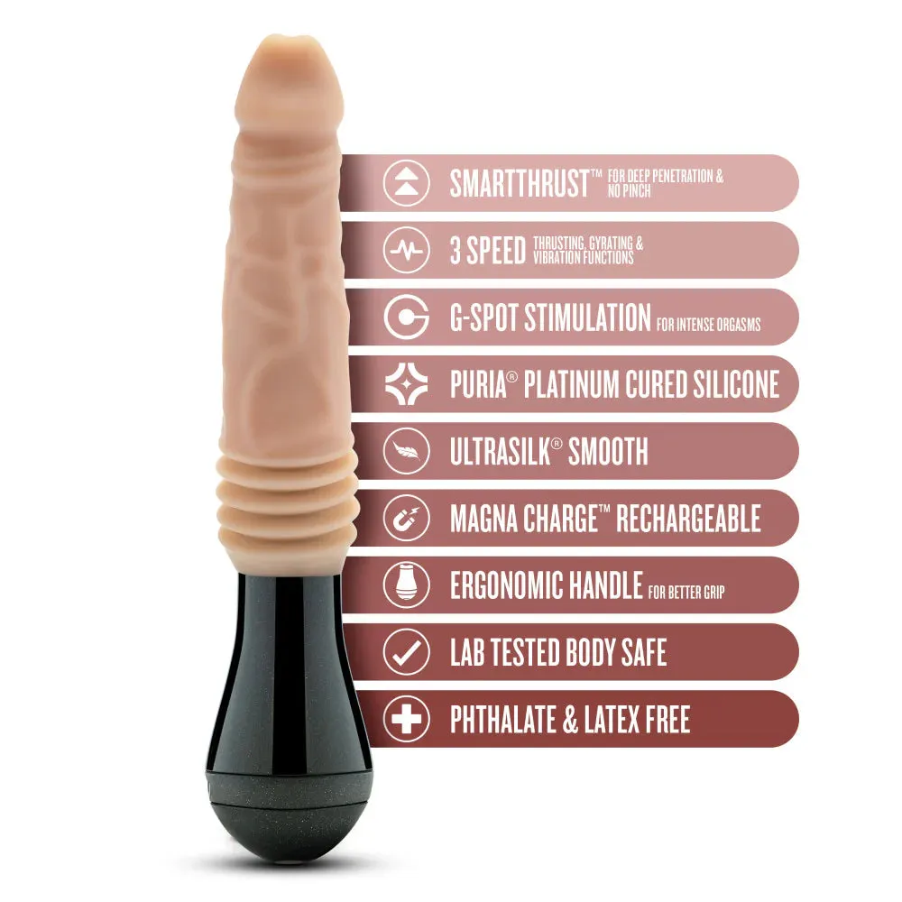 Dr. Knight Silicone Thrusting Dildo