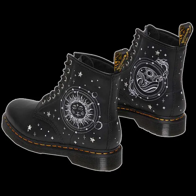 Dr Martens - 8 Eyelet Black Cosmic Boot