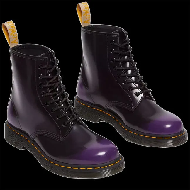 Dr Martens - 8 Vegan Purple Rub Off 8 Eyelet Boot