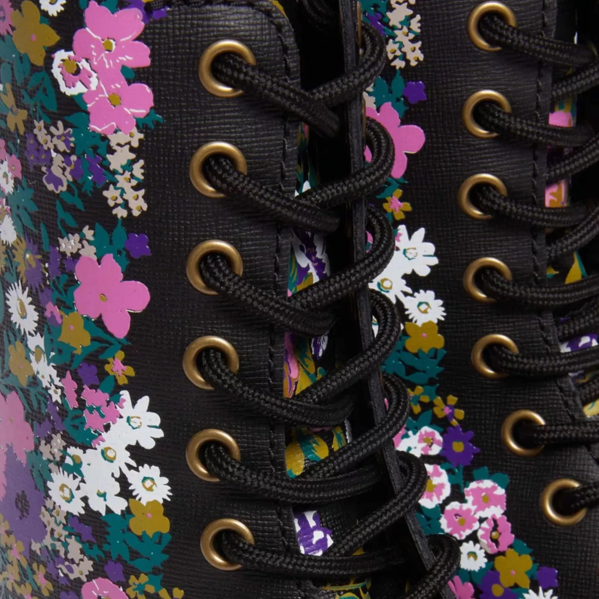 Dr Martens - Sinclair Hi Vintage Floral Platform Boots