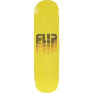 Flip 8.0" Odyssey Fade Full Nose Yellow Skateboard Deck