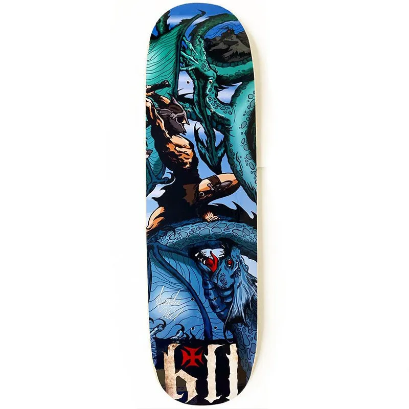 Frankie Hill 8.375" Conan Slick Signed Skateboard Deck