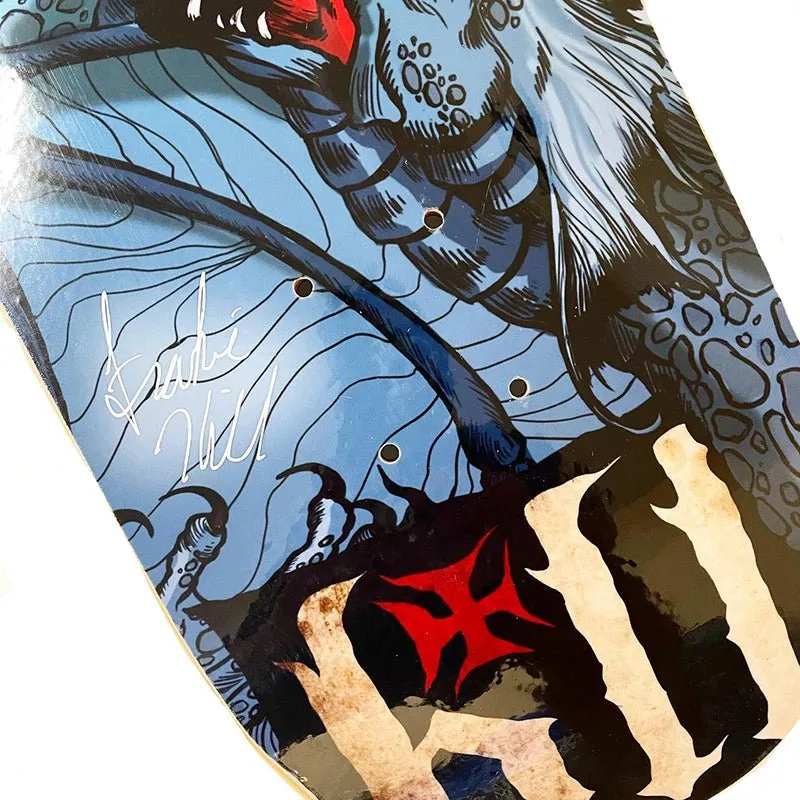 Frankie Hill 8.375" Conan Slick Signed Skateboard Deck