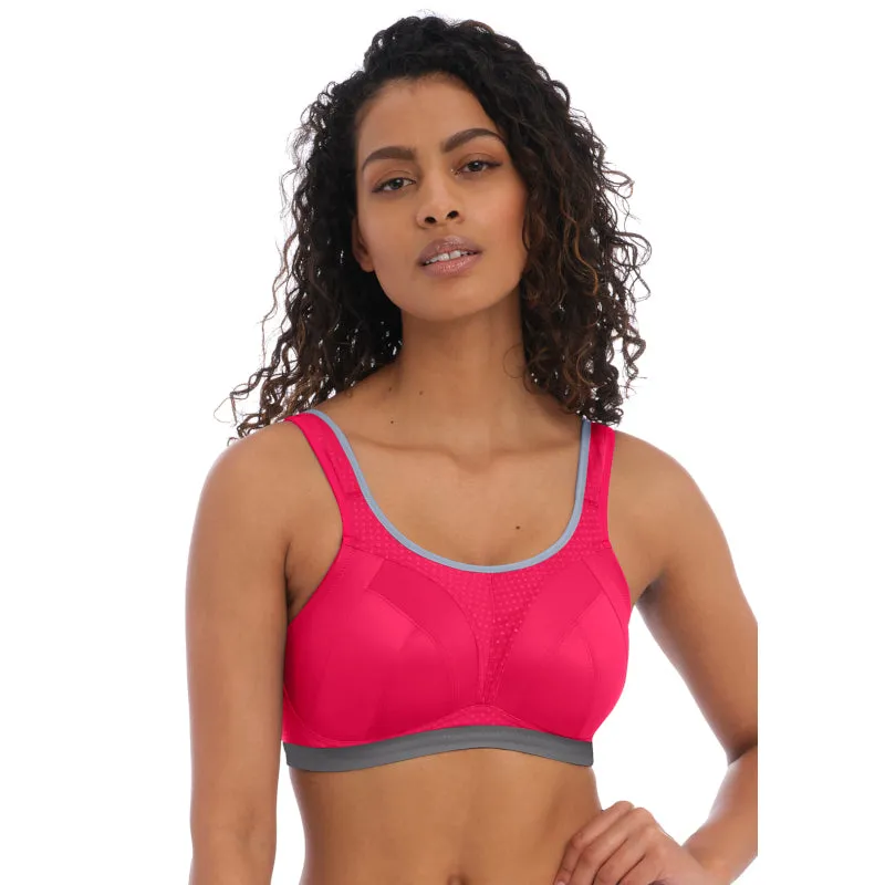 Freya Dynamic Soft Cup Sports Bra Hot Crimson Red