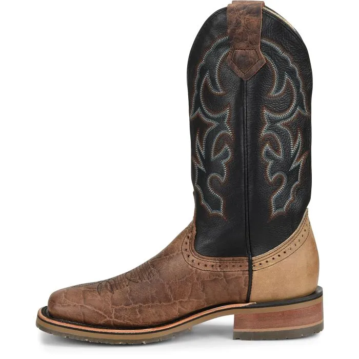 GRISSOM MENS 12"DOMESTIC  WIDE SQUARE TOE ROPER : DH4644