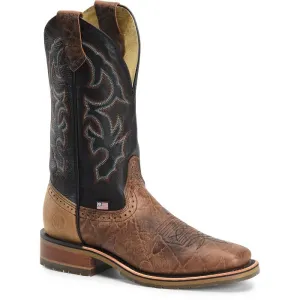 GRISSOM MENS 12"DOMESTIC  WIDE SQUARE TOE ROPER : DH4644