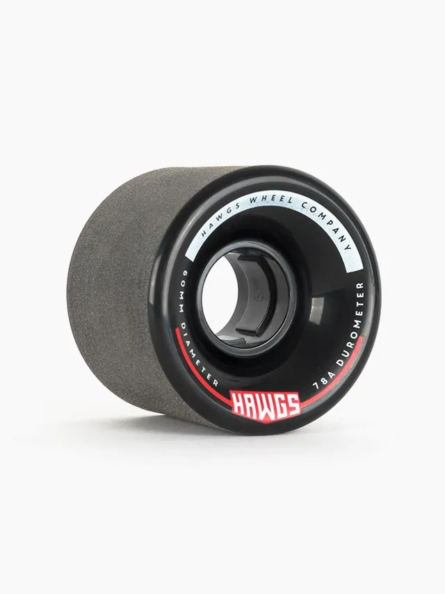 Hawgs Chubby Wheels 60mm 78a - Black (Set of 4)