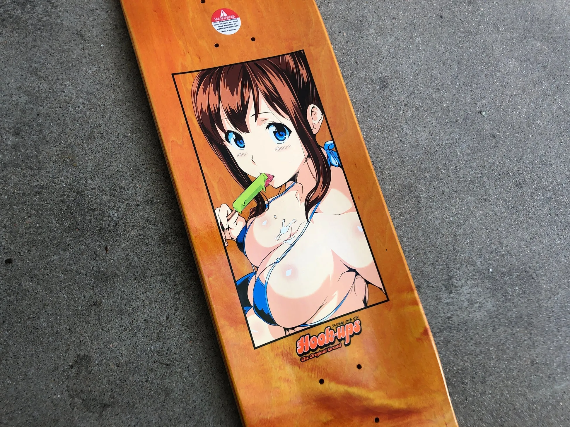 Hook-Ups Popsicle Girl Skateboard Deck - 8.25" Assorted