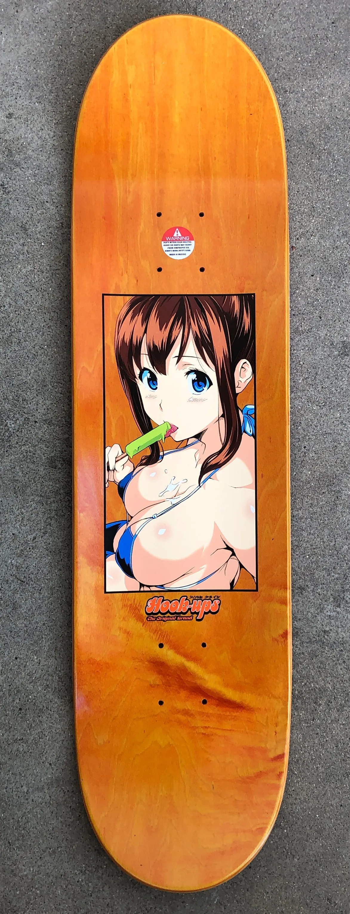 Hook-Ups Popsicle Girl Skateboard Deck - 8.25" Assorted