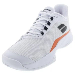 Men's Jet Tere 2 All Court Tennis Shoes White and Strike Red