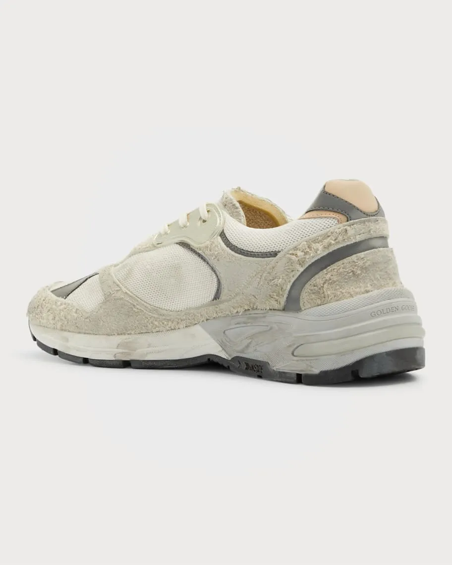 Men's leather suede sneakers Running Dad Star Golden Goose