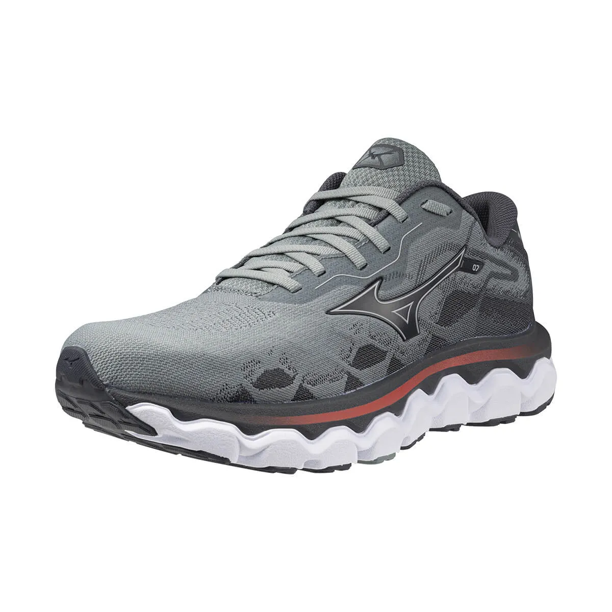 Mizuno Wave Horizon 7 Mens | Lead/nickel/cayenne