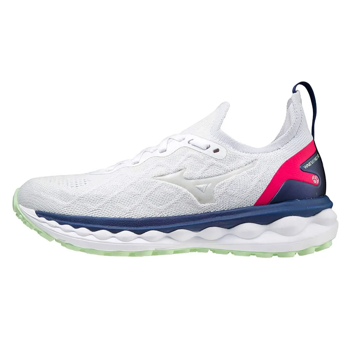 Mizuno Wave Sky Neo 2 Womens | White/bluedepth/a21