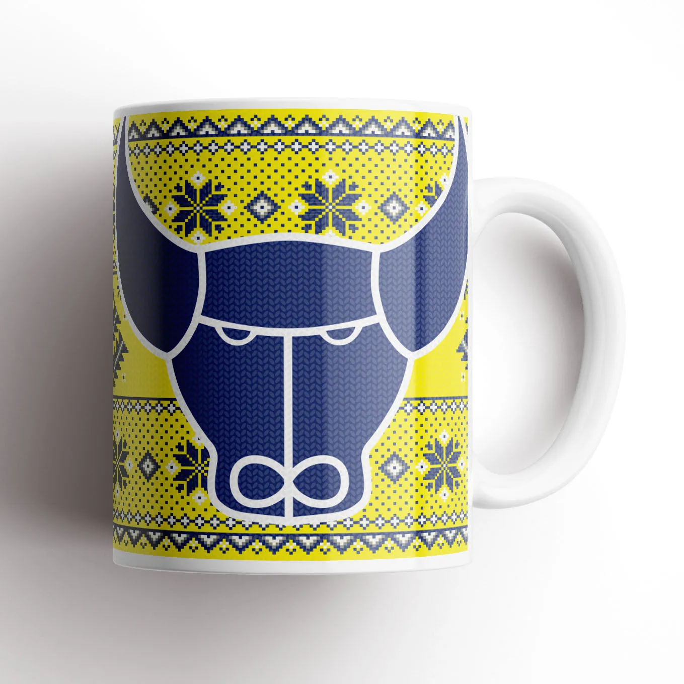 Oxford United Xmas Knitted Mug