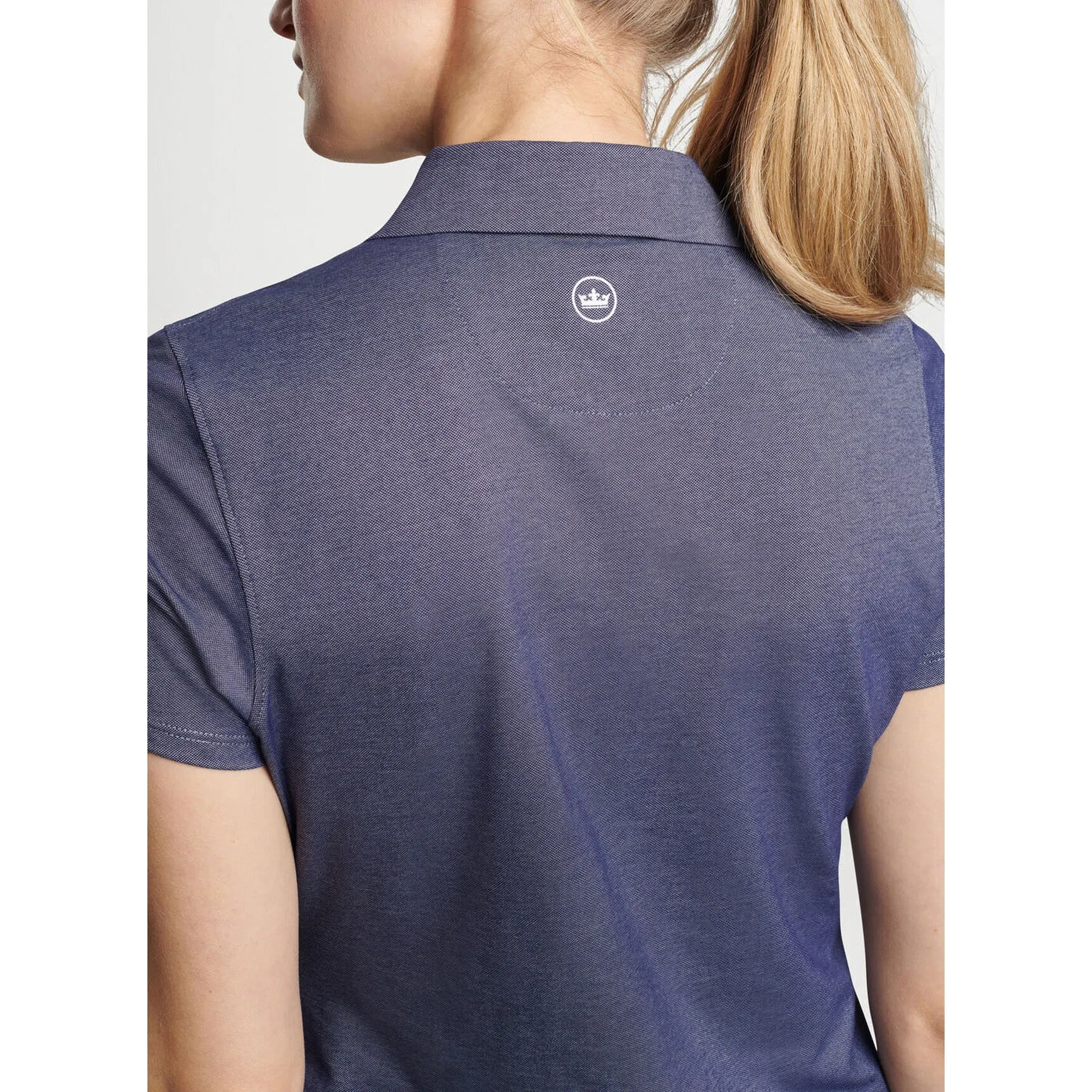 Peter Millar Women's Albatross Golf Polo Shirt - Navy