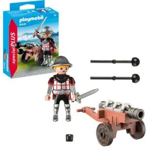 Playmobil Special Plus 9441 Knight With Cannon