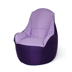 Pouffe GO GIFT Purple Oxford tejido antidesgarros