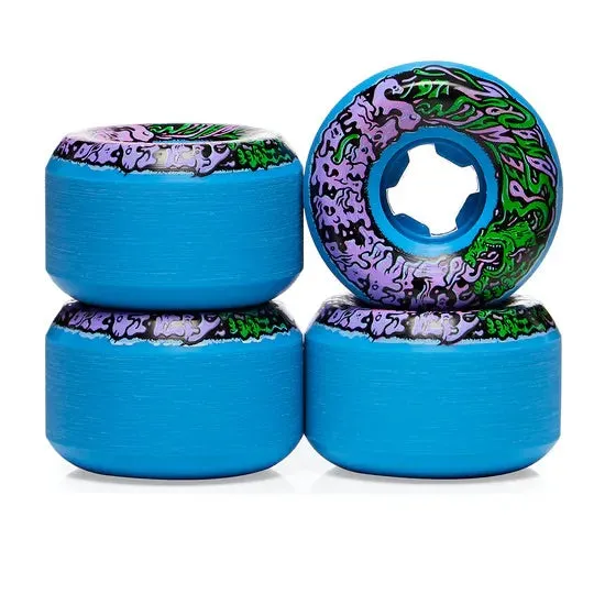 SANTA CRUZ SLIME BALLS VOMIT MINI II SKATEBOARD WHEELS 97A 53MM