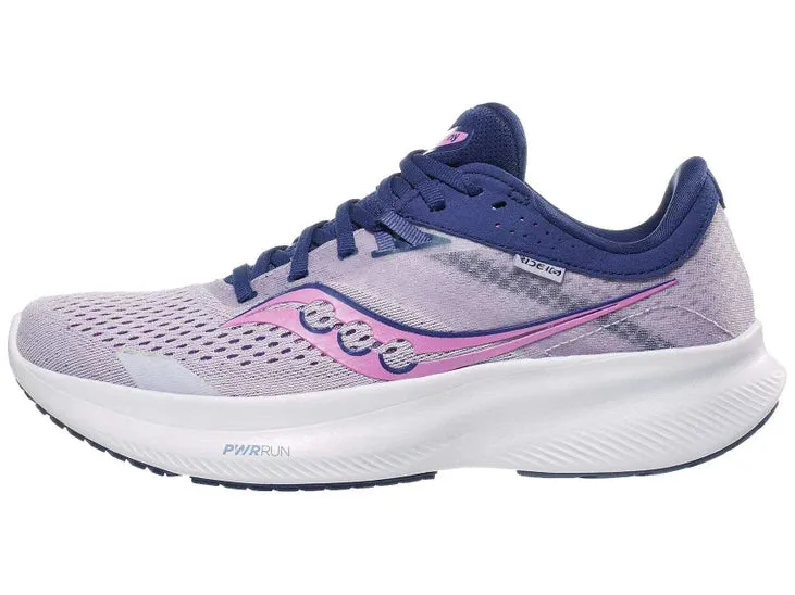 Saucony | Ride 16 | Women's | Mauve/Indigo