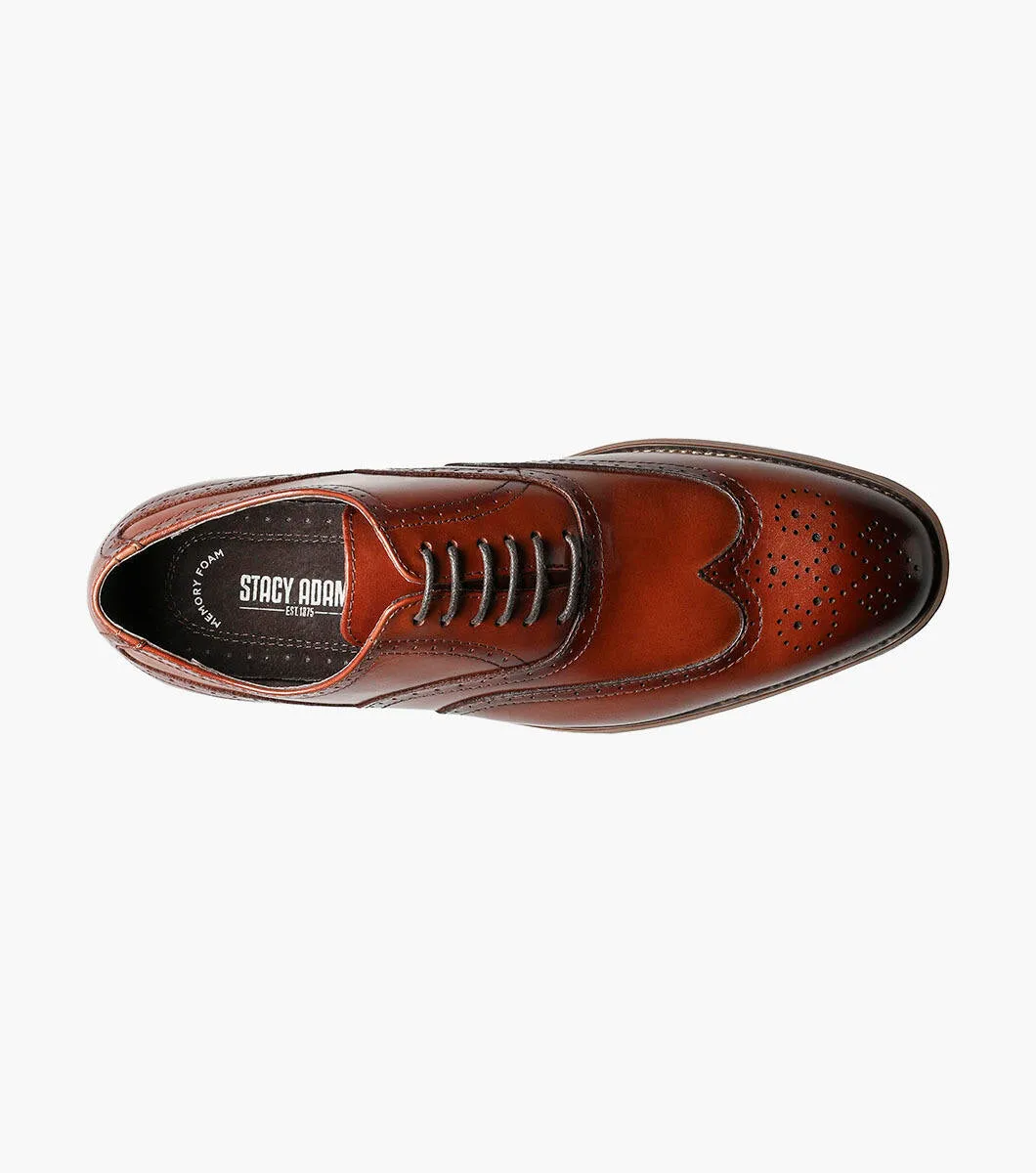 Stacy Adams Men's Dunbar-Wingtip Oxford