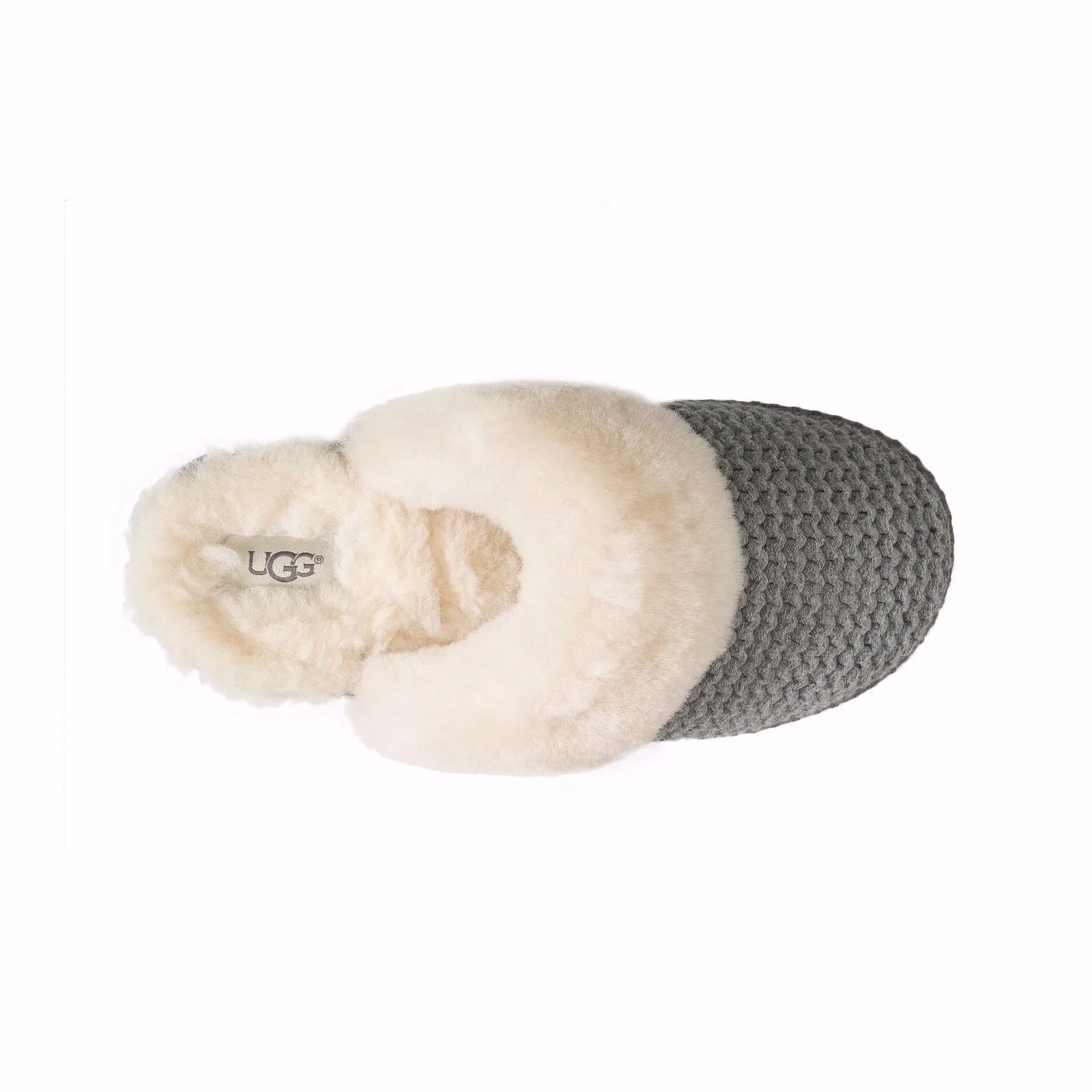 UGG Aira Knit Grey Slippers