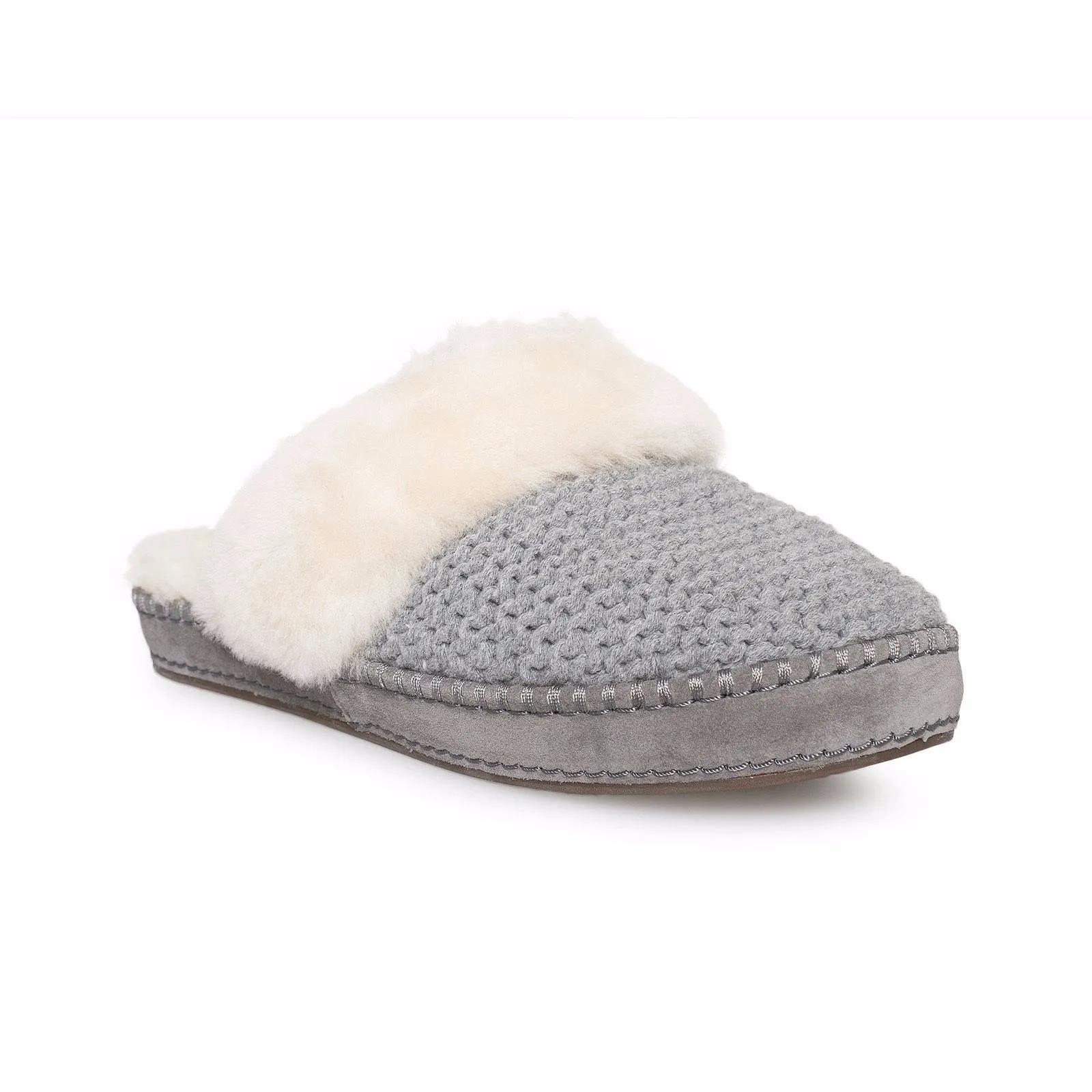 UGG Aira Knit Grey Slippers