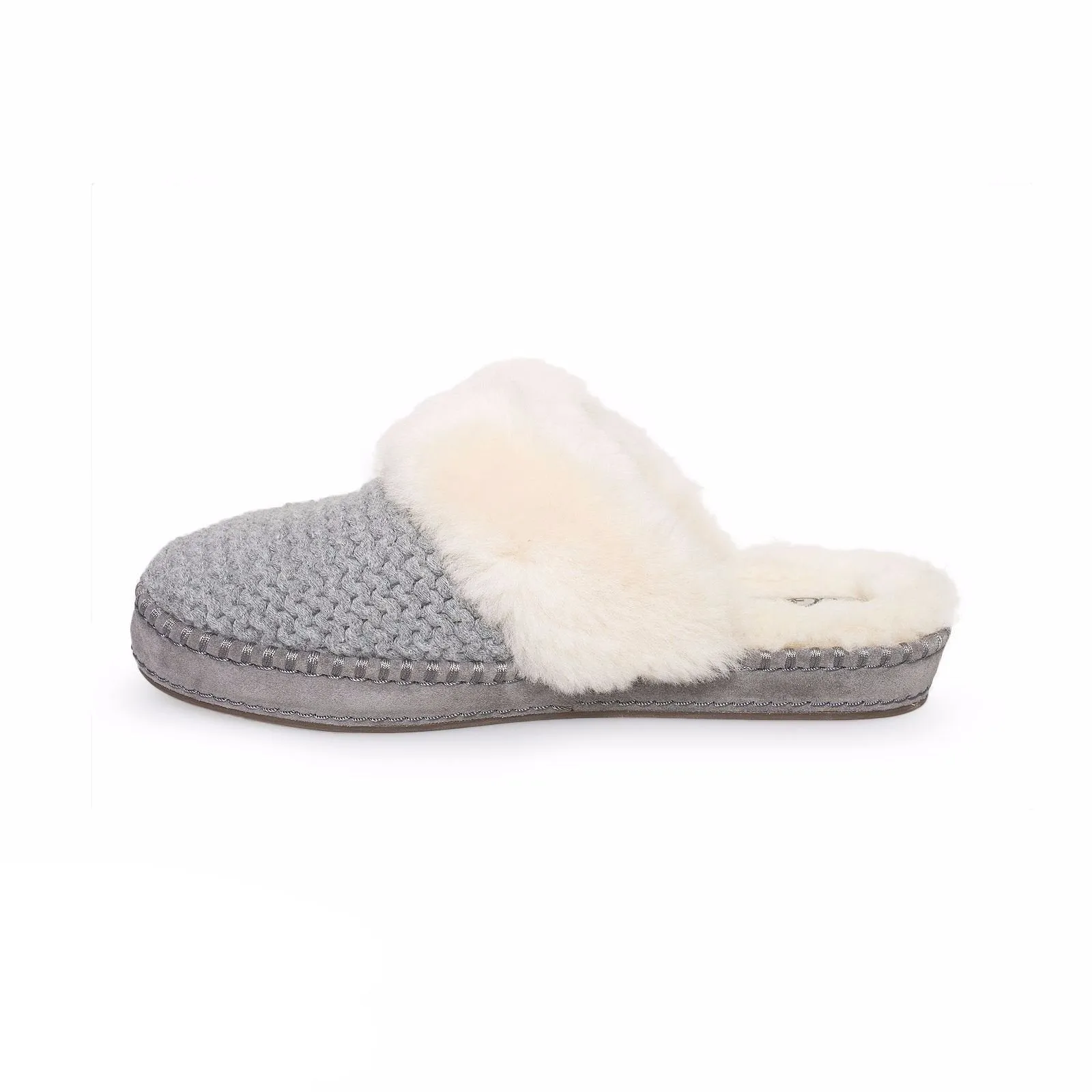 UGG Aira Knit Grey Slippers