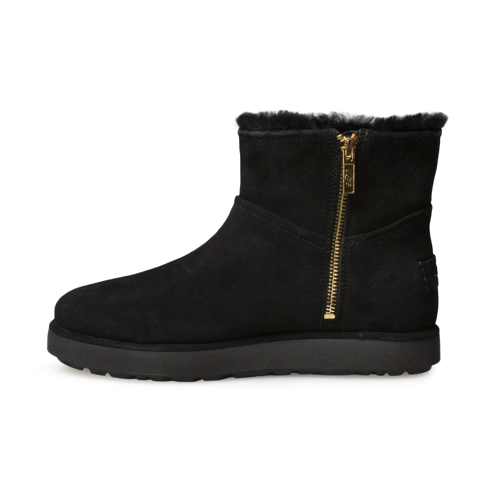 UGG Classic Mini BLVD Black Boots - Women's