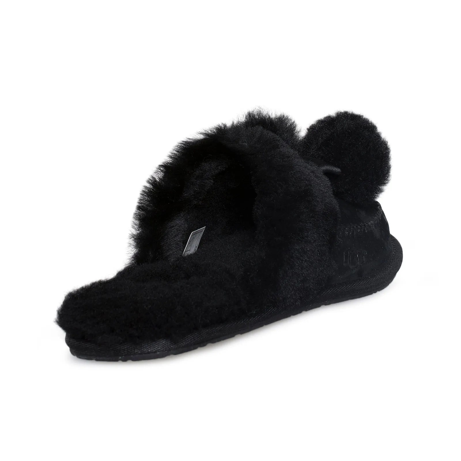 UGG Hafnir Black Slippers