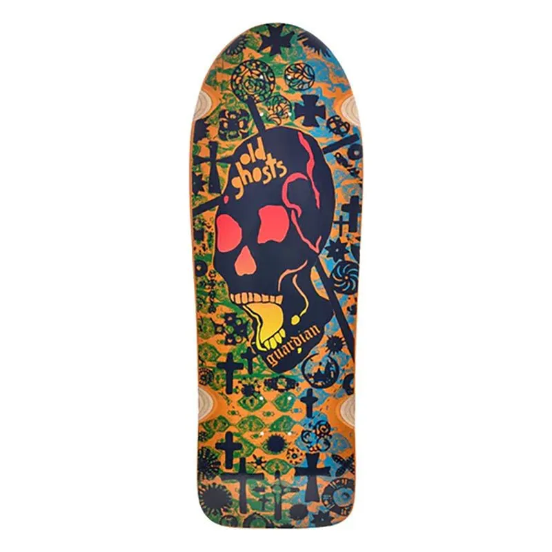 Vision 10" x 30" Old Ghost (ORANGE STAIN) Skateboard Deck