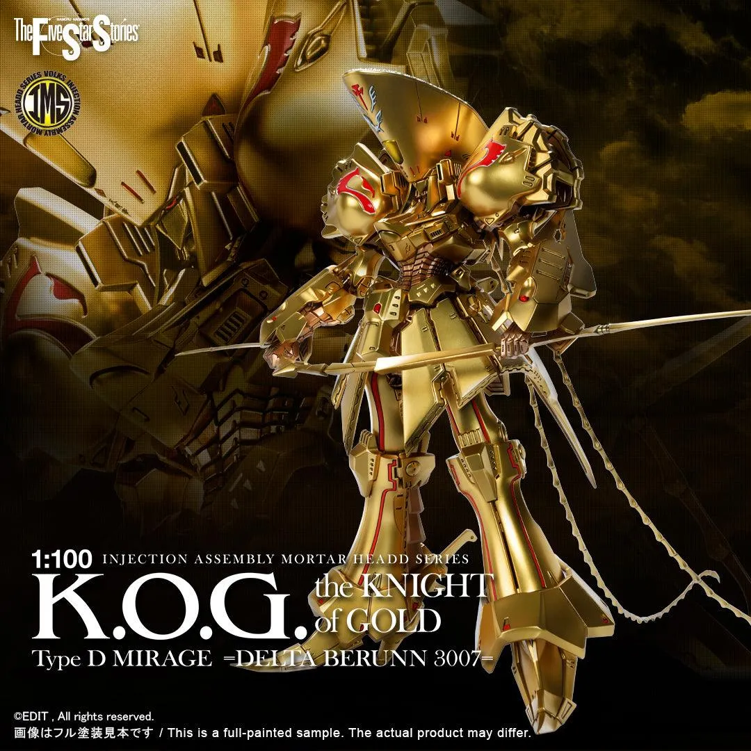 Volks IMS Knight of Gold Delta Berunn 3007 1/100 Model Kit