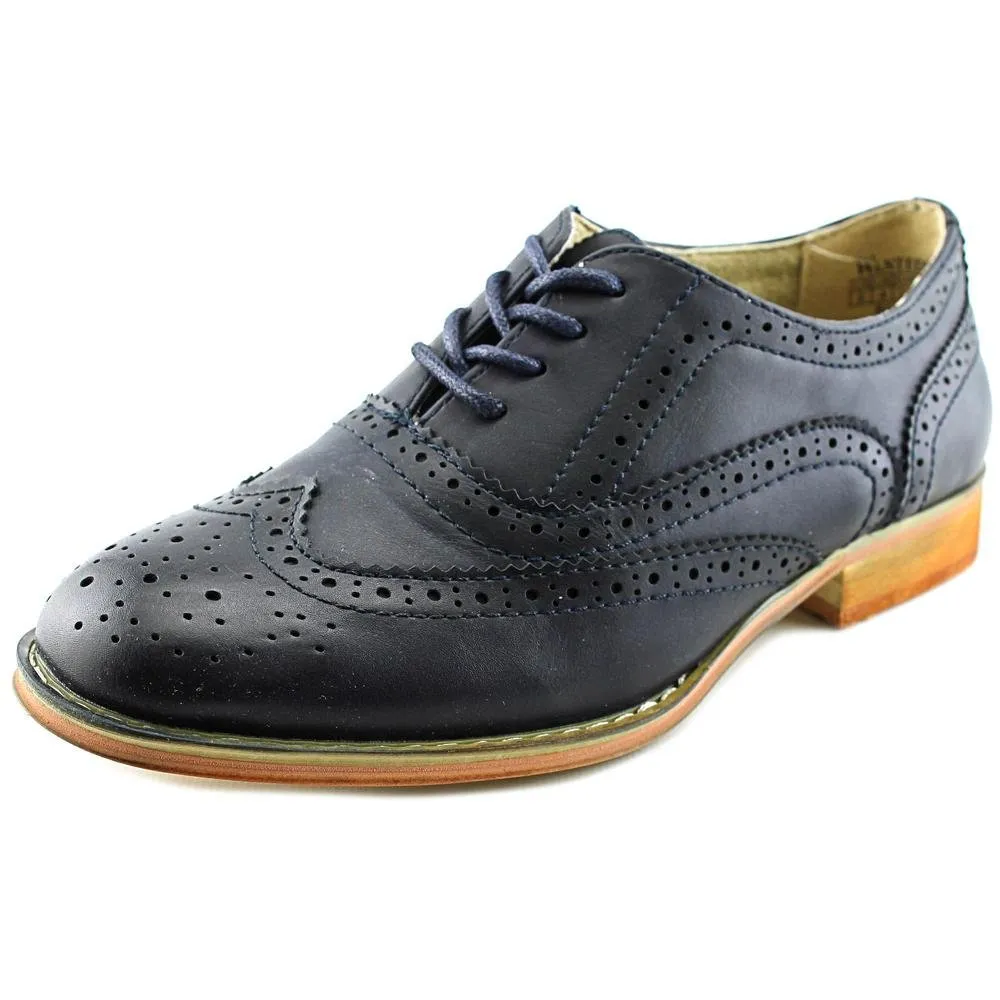 Wanted Shoes Women's Babe Oxford - Blue