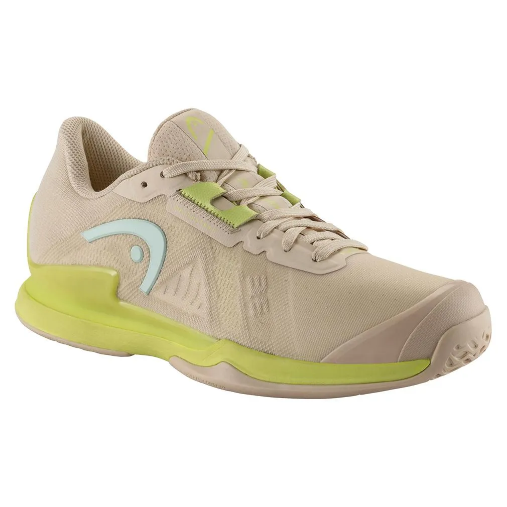 Women's Sprint Pro 3.5 Tennis Shoes Macadamia and Lime